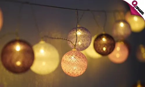 LED Cotton Ball Lights!
